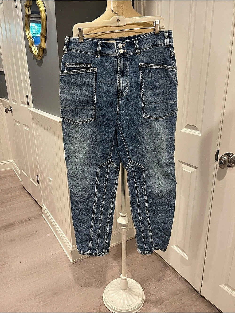 Pilcro Wanderer Jeans in Blue Waist 31 Like New